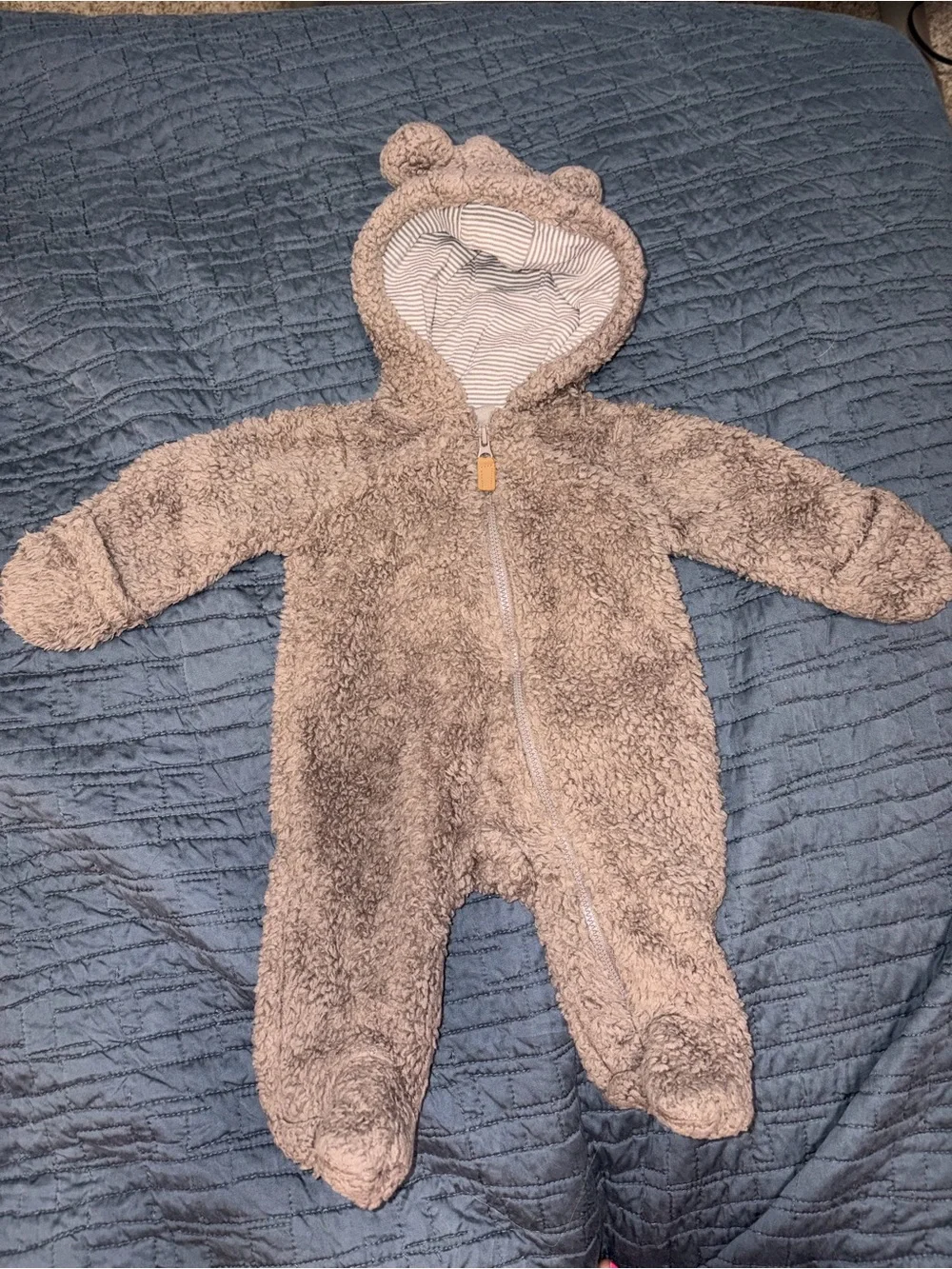 Carters Sweater Hooded Zippy